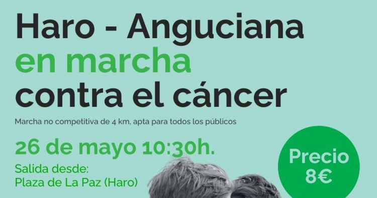 Haro - Anguciana en marcha contra el cáncer