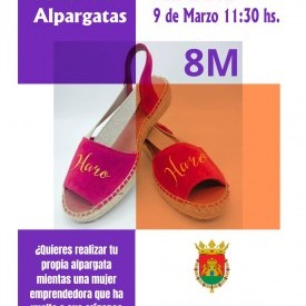 Taller de Alpargatas: Plaza de la Paz 9 de marzo