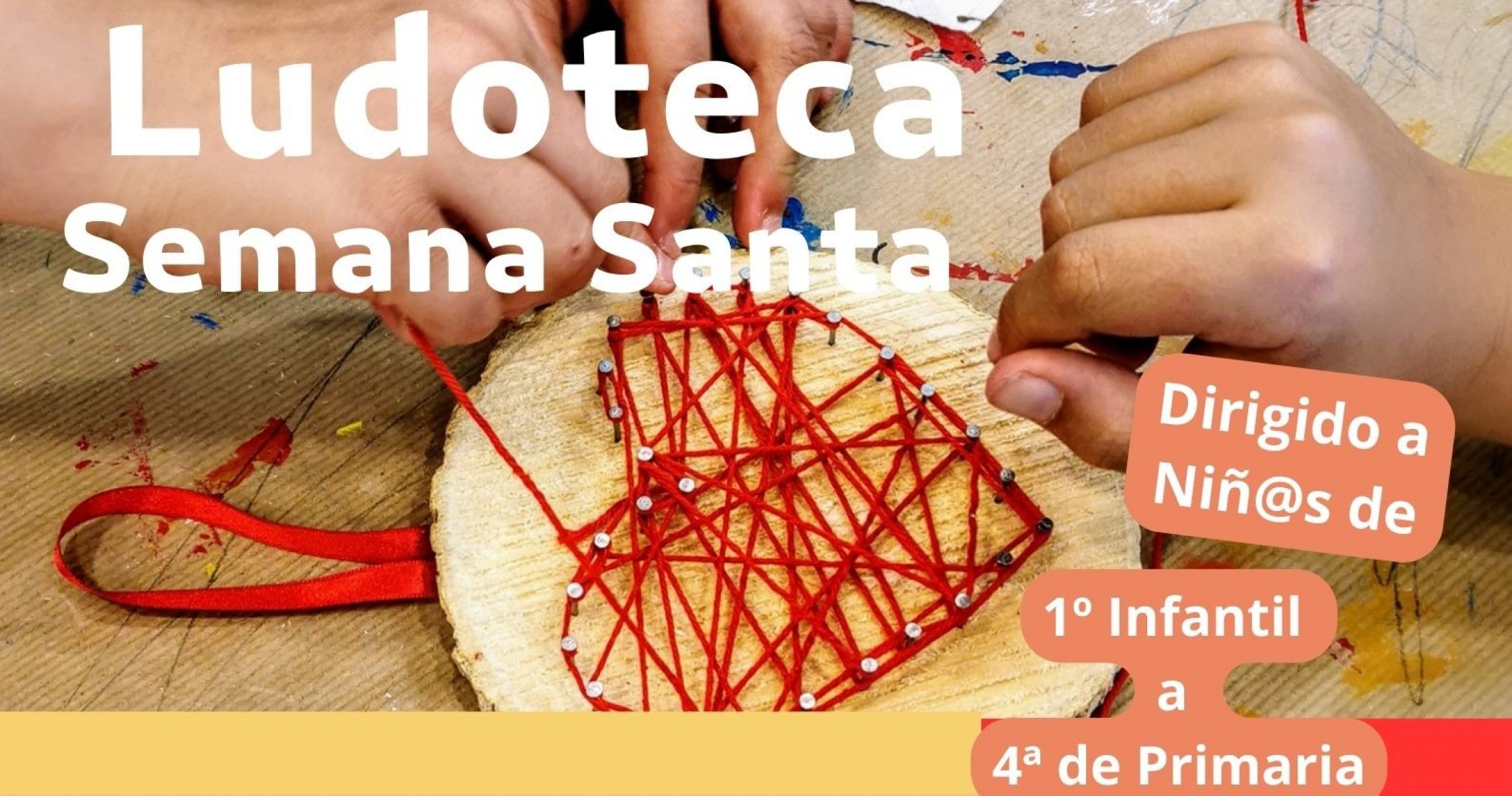 Inscripciones abiertas para la Ludoteca en Semana Santa