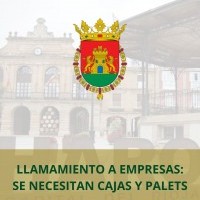 Llamamiento a empresas de Haro y comarca: Se necesitan cajas y palets